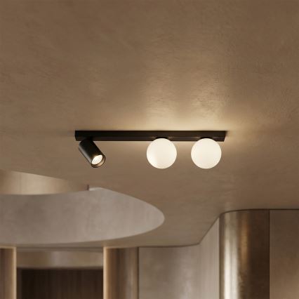 Brilagi - Luminária direcional SELE BALL 1xGU10/30W/230V + 2xG9/10W preta