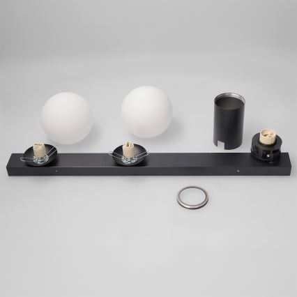 Brilagi - Luminária direcional SELE BALL 1xGU10/30W/230V + 2xG9/10W preta