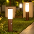 Brilagi - Luminária exterior com sensor de movimento NOVA 1xE27/15W/230V 40 cm IP44 castanha