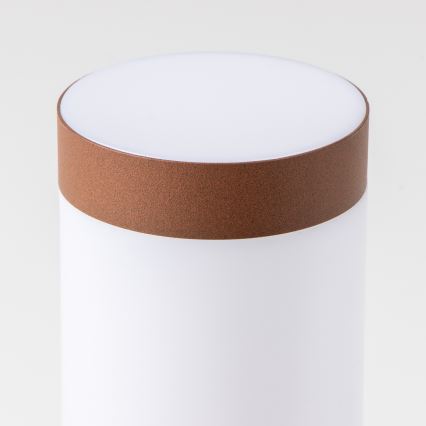 Brilagi - Luminária exterior com sensor de movimento NOVA 1xE27/15W/230V 40 cm IP44 castanha