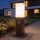 Brilagi - Luminária exterior com sensor NOVA 1xE27/15W/230V 40 cm IP44 castanha