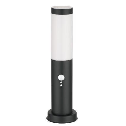 Brilagi - Luminária exterior com sensor NOVA 1xE27/15W/230V 40 cm IP44 preta