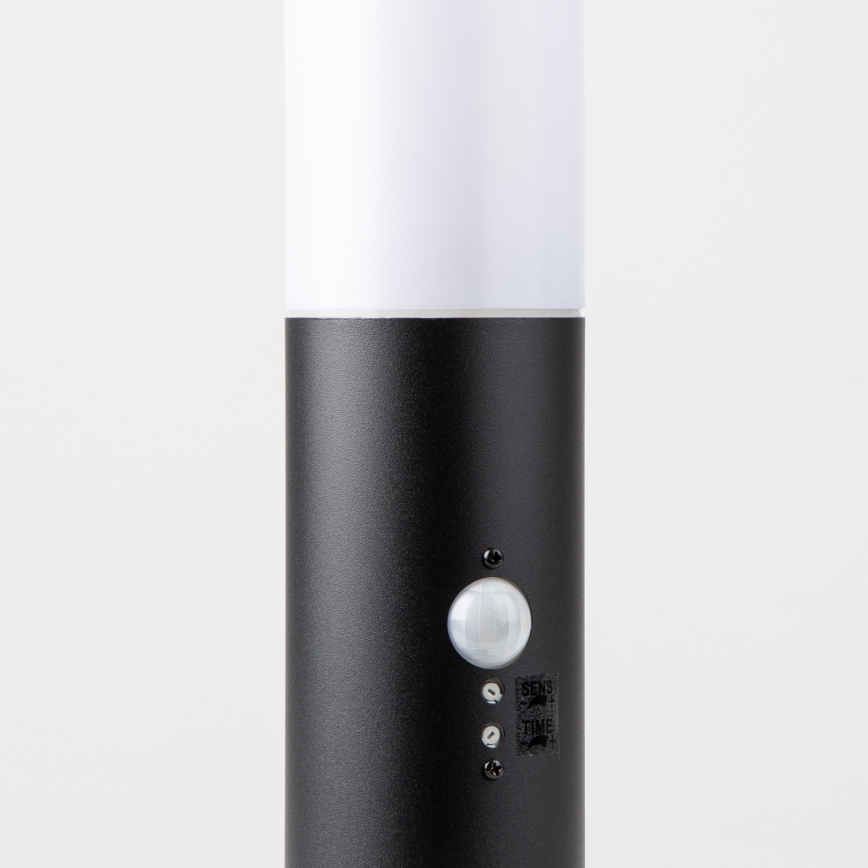Brilagi - Luminária exterior com sensor NOVA 1xE27/15W/230V 40 cm IP44 preta