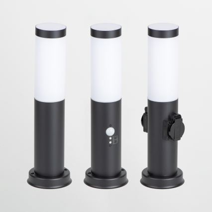 Brilagi - Luminária exterior com sensor NOVA 1xE27/15W/230V 40 cm IP44 preta