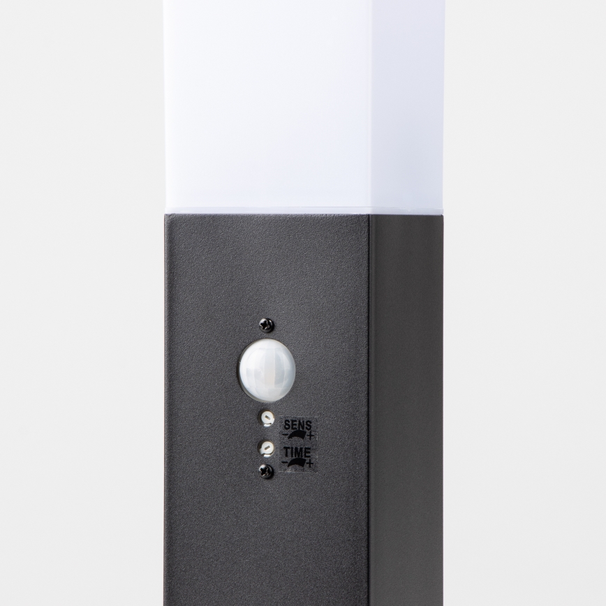 Brilagi - Luminária exterior com sensor NOVA 1xE27/15W/230V 40 cm IP44 preta