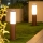 Brilagi - Luminária exterior NOVA 1xE27/15W/230V 40 cm IP44 castanha