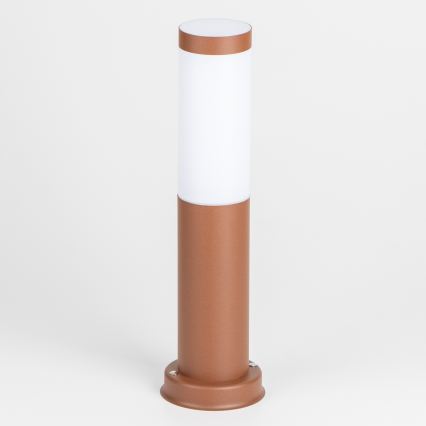 Brilagi - Luminária exterior NOVA 1xE27/15W/230V 40 cm IP44 castanha