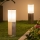 Brilagi - Luminária exterior NOVA 1xE27/15W/230V 40 cm IP44 cromado mate