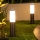 Brilagi - Luminária exterior NOVA 1xE27/15W/230V 40 cm IP44 preta
