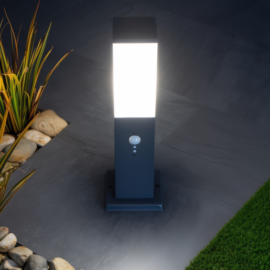 Brilagi - Luminária exterior NOVA com sensor 1xE27/15W/230V 40 cm IP44 antracite