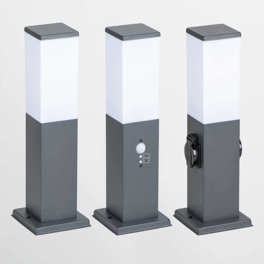 Brilagi - Luminária exterior NOVA com sensor 1xE27/15W/230V 40 cm IP44 antracite