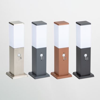 Brilagi - Luminária exterior NOVA com sensor 1xE27/15W/230V 40 cm IP44 antracite
