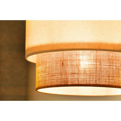 Brilagi - Lustre LED suspenso BOHO STYLE 1xE27/15W/230V diâmetro 25 cm