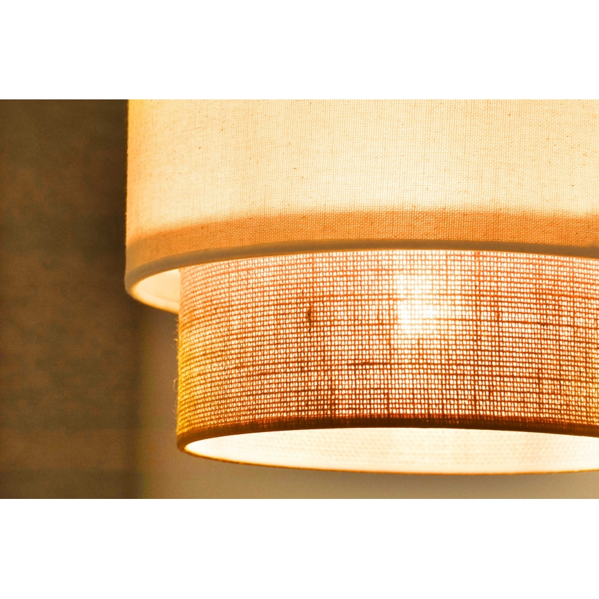 Brilagi - Lustre LED suspenso BOHO STYLE 1xE27/15W/230V diâmetro 25 cm