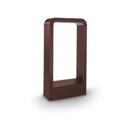 Brilagi - Luminária LED de exterior BARI LED/7W/230V 3000/4000/6000K castanha IP54 30 cm