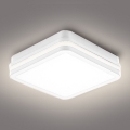 Brilagi - Luminária LED de exterior BENE LED/24W/230V 26x26 cm branca IP54