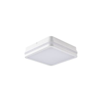 Brilagi - Luminária LED de exterior com sensor BENE LED/24W/230V 26x26 cm branca IP54