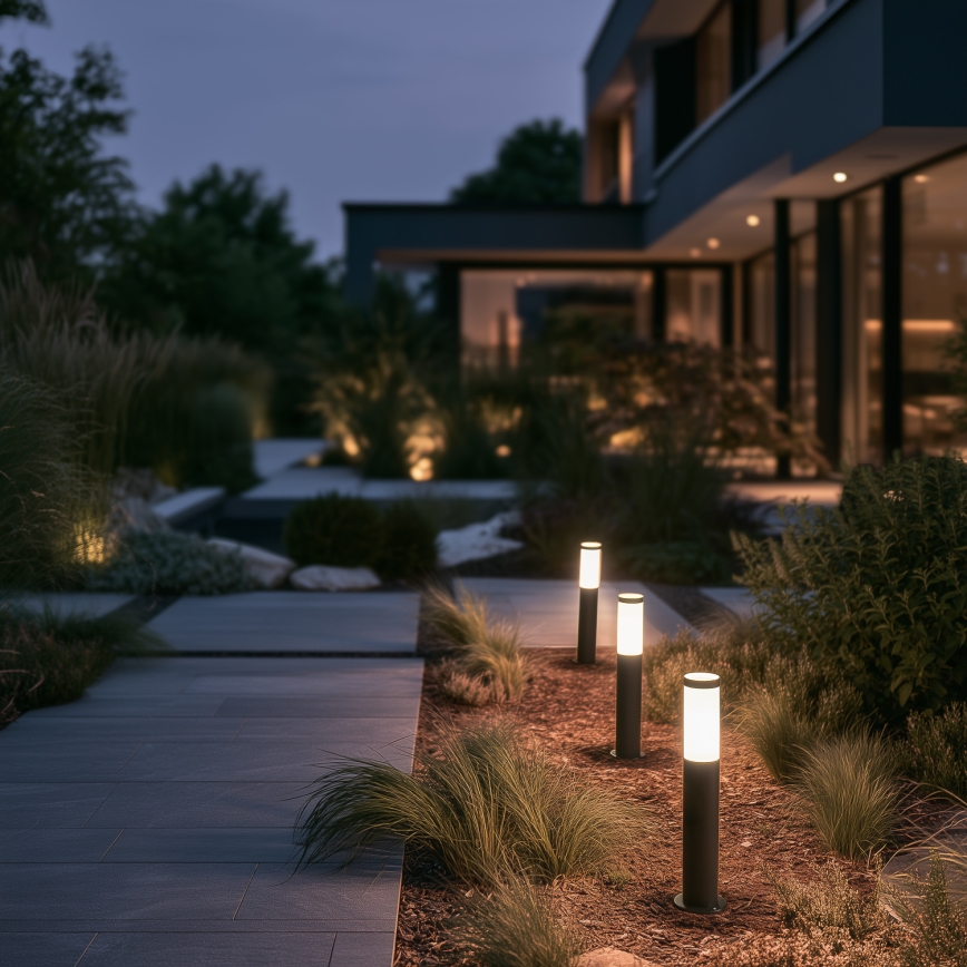 BRILAGI - Luminária LED de exterior ELIA 1xE27/7W/230V 4000K IP44 50 cm antracite