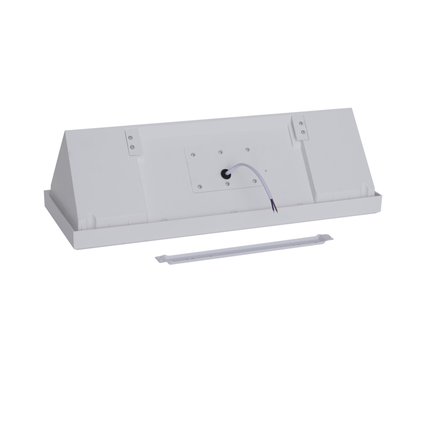 Brilagi - Aplique de parede LED para exterior com sensor TRIANGLE LED/42W/230V 45 cm branco IP65