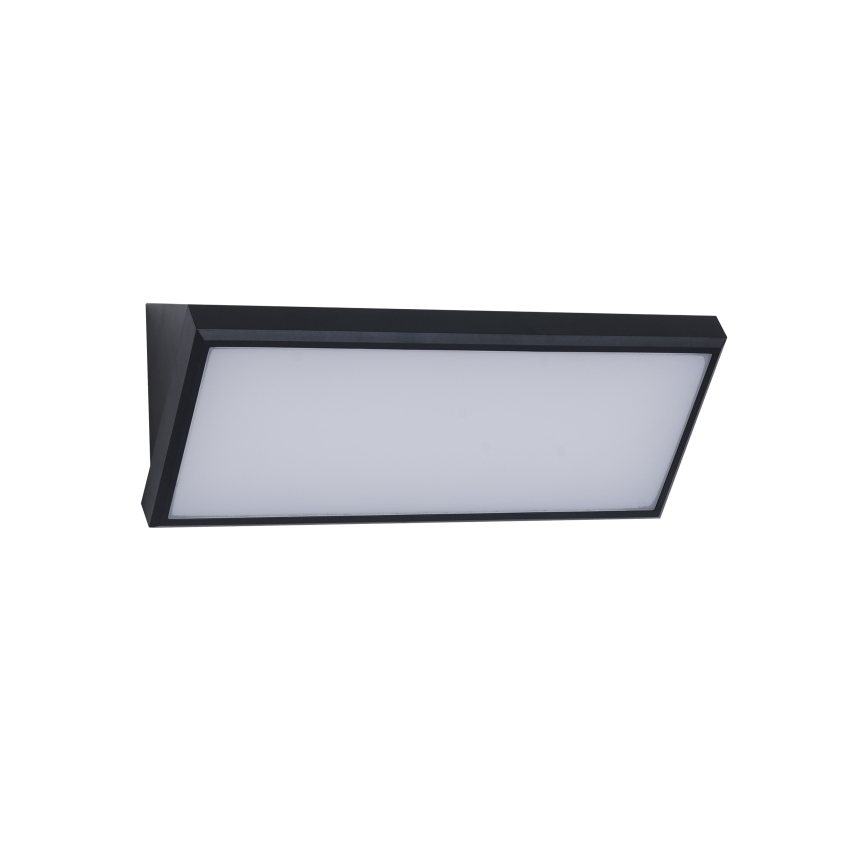 Brilagi - Aplique de parede exterior LED TRIANGLE LED/42W/230V 3000/4000/6500K preto IP65