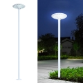 Brilagi - Luminária LED de rua com poste de 3 m URBANSPARK LED/120W/230V branca IP65