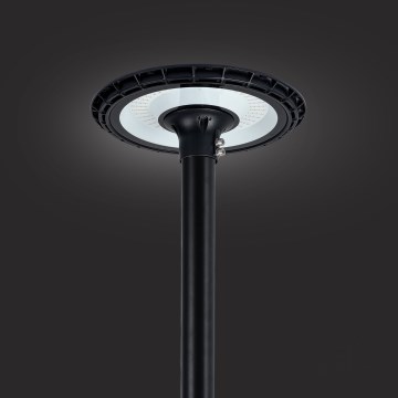 Brilagi - Luminária LED de rua com poste de 5 m URBANSPARK LED/120W/230V preta IP65