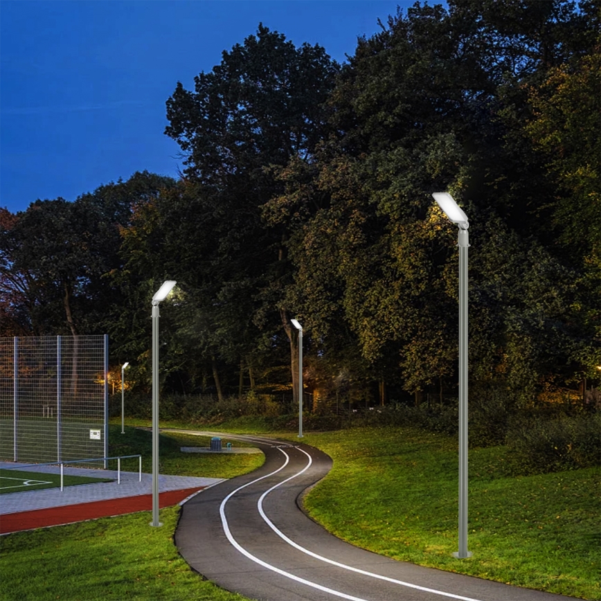 Brilagi - Luminária LED de rua exterior com articulação URBANLIGHT LED/50W/230V cinzenta IP65