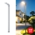 Brilagi - Luminária LED de rua exterior com poste e braço articulado de 4 m URBANLIGHT LED/100W/230V antracite IP65
