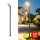 Brilagi - Luminária LED de rua para exterior com poste e articulação de 3 m URBANLIGHT LED/50W/230V preta IP65