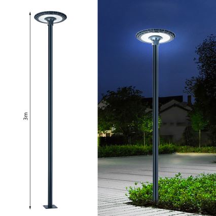 Brilagi - Luminária LED de rua para exterior URBANSPARK LED/120W/230V antracite IP65