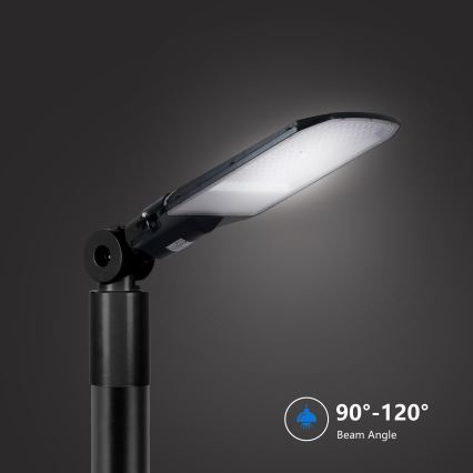 Brilagi - Luminária LED de rua URBANLIGHT LED/100W/230V preta IP65
