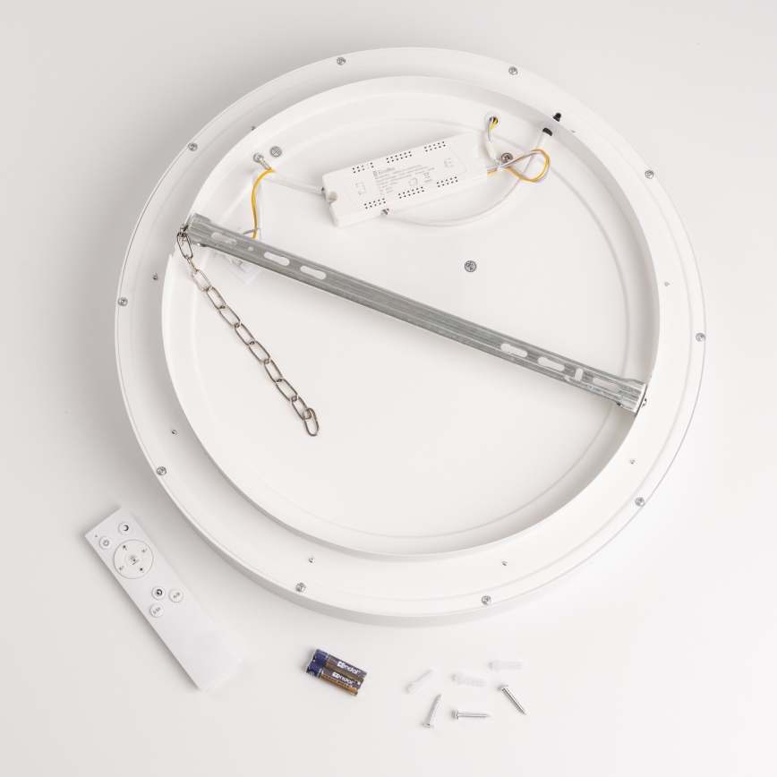 Brilagi - Luminária de teto regulável FALCON LED/40W/230V 3000-6500K Ø 45 cm branca + controlo remoto