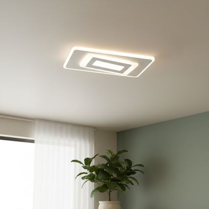 BRILAGI - Candeeiro de teto LED dimerizável MODERN LED/51W/230V 3000-6000K 20x40 cm + controlo remoto