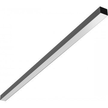 Brilagi - Luminária LED de teto sobreposta FULLDAY LED/20/30/40W/230V 2700/4000/6000K 120 cm UGR<19 preta