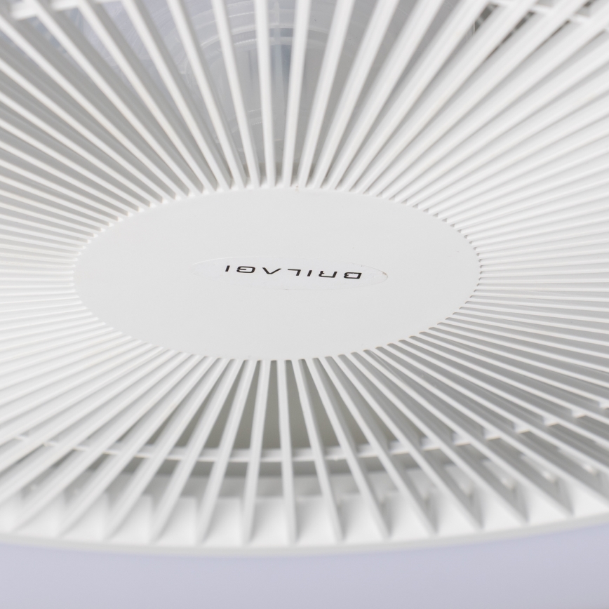 Brilagi - Luminária LED Regulável com Ventilador AURA LED/38W/230V 3000-6000K branco + comando à distância