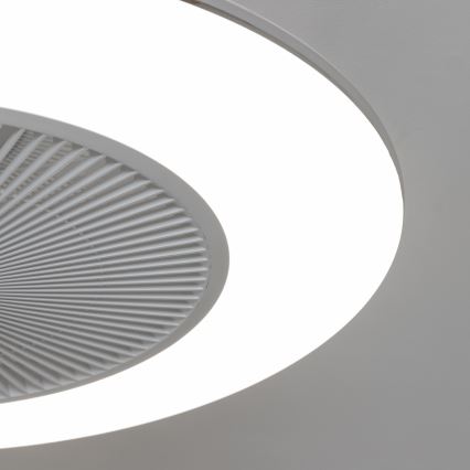 Brilagi - Luminária LED Regulável com Ventilador AURA LED/38W/230V 3000-6000K branco + comando à distância