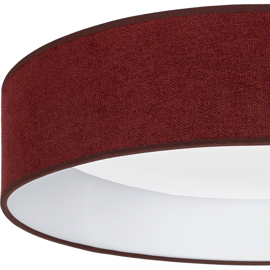 Brilagi - Candeeiro de teto LED dimerizável VELVET SMARTIX STARS LED/36W/230V 3000-6000K Ø 55 cm bordô Wi-Fi Tuya Beacon + comando remoto