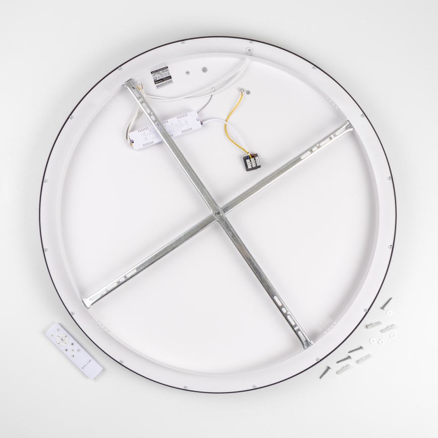 Brilagi - Candeeiro de Teto LED Dimerizável FALCON II LED/108W/230V 3000-6500K Ø 80 cm preto + controlo remoto