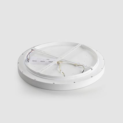 Brilagi - Candeeiro de teto LED dimerizável GLASS POOL DOUBLE LED/80W/230V 3000-6000K 60 cm branco + controlo remoto