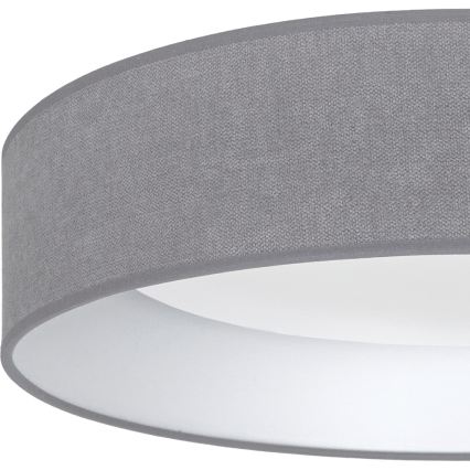 Brilagi - Candeeiro de teto LED regulável VELVET SMARTIX STARS LED/24W/230V 3000-6000K diâmetro 45 cm cinzento Wi-Fi Tuya Beacon + controlo remoto
