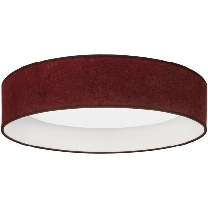 Brilagi - Candeeiro de tecto LED dimerizável VELVET SMARTIX STARS LED/24W/230V 3000-6000K Ø 45 cm cor vinho Wi-Fi Tuya Beacon + comando remoto