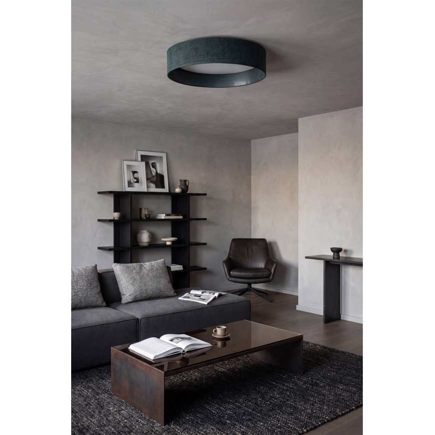 Brilagi - Candeeiro de tecto LED regulável VELVET SMARTIX STARS LED 36W 230V 3000-6000K diâmetro 55 cm verde Wi-Fi Tuya Beacon + controlo remoto