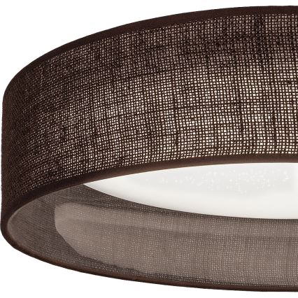 Brilagi - Luminária de teto LED regulável VELVET SMARTIX STARS LED/36W/230V 3000-6000K Ø 55 cm castanho Wi-Fi Tuya Beacon + comando remoto