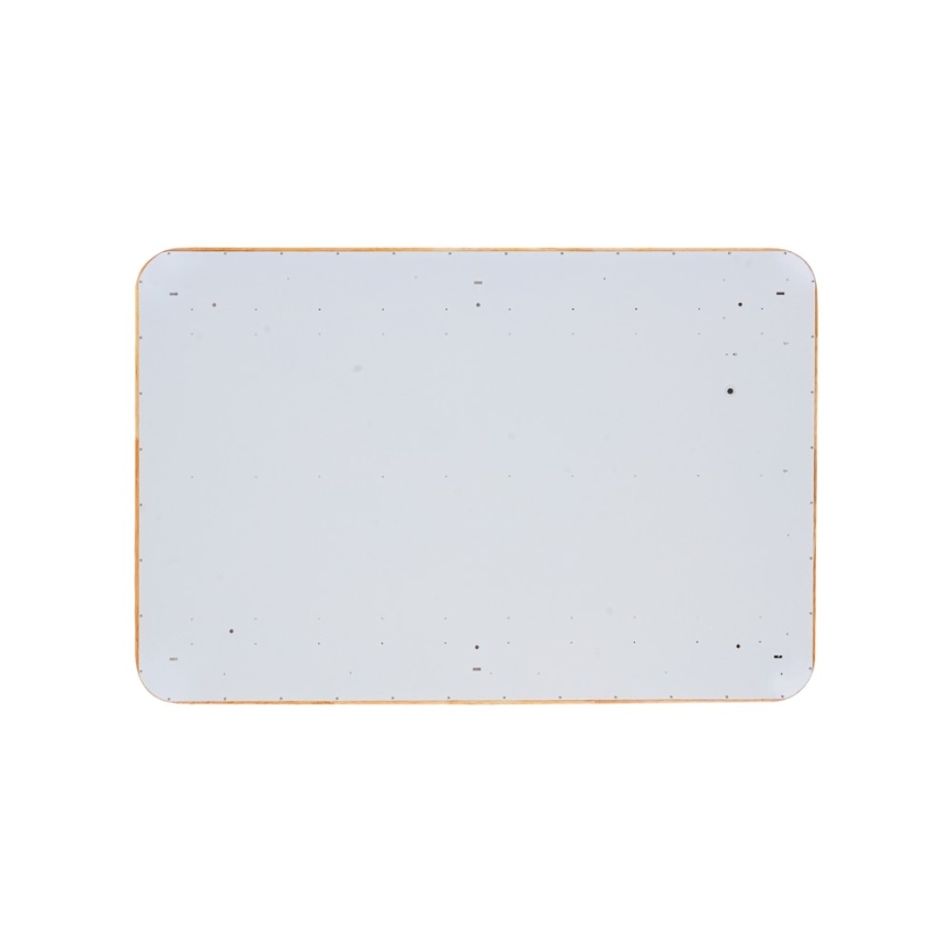 Brilagi - Candeeiro de tecto LED dimerizável MOLINA SQUARE LED/128W/230V 3000-6000K carvalho 90x60 cm + controlo remoto