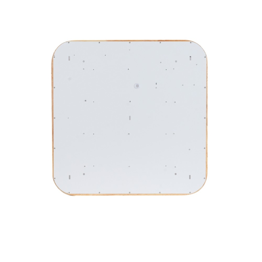 BRILAGI - Candeeiro de teto LED regulável MOLINA SQUARE LED/80W/230V 3000-6000K carvalho 60x60 cm + controlo remoto