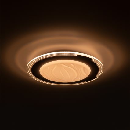 Brilagi - Luminária de teto LED dimerizável ORELIS LED/80W/230V 3000-6000K diâmetro 50 cm + controle remoto