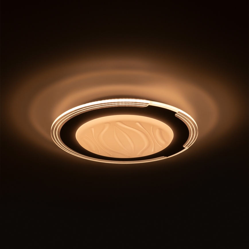 Brilagi - Luminária de teto LED dimerizável ORELIS LED/80W/230V 3000-6000K diâmetro 50 cm + controle remoto