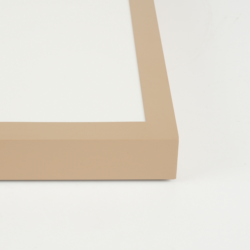 Brilagi - Candeeiro de tecto para casa de banho LED dimerizável FRAME SMART LED/50W/230V 60x60 cm 3000-6000K IP44 bege + comando remoto