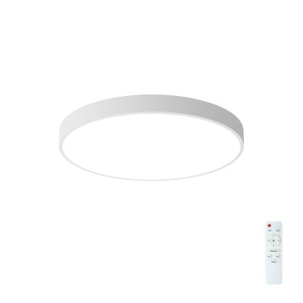 Brilagi - Luminária de teto LED regulável POOL LED/60W/230V 3000-6000K diâmetro 60 cm branca + controlo remoto