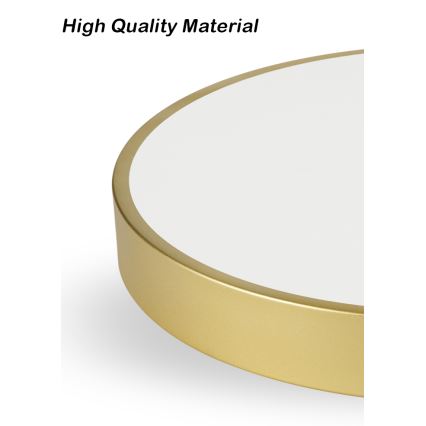 Brilagi - Luminária de teto LED dimerizável POOL SMART LED/180W/230V 3000-6000K 120 cm dourada Wi-Fi Tuya + controlo remoto